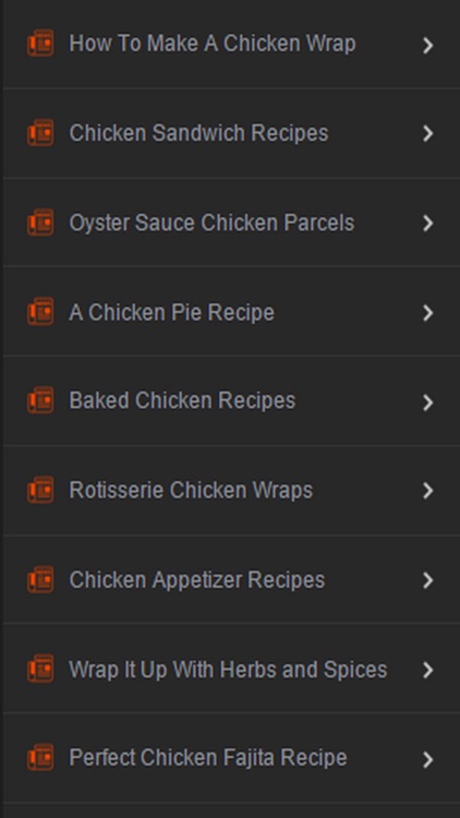 Chicken Wrap Recipes