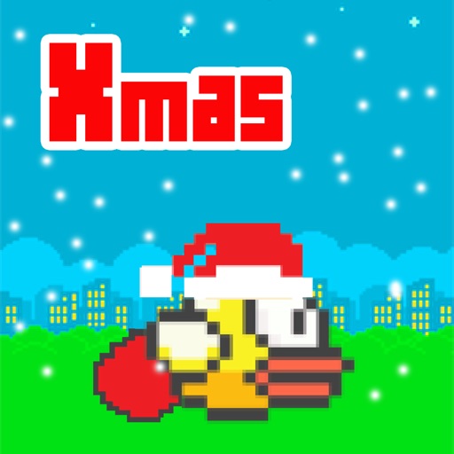 Flappy Xmas : Original Brave Bird - Free Fun Game icon