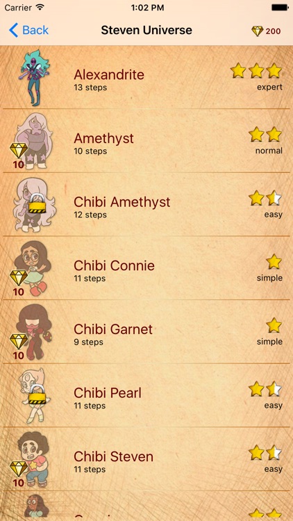 Draw And Play For Steven Universe Characters