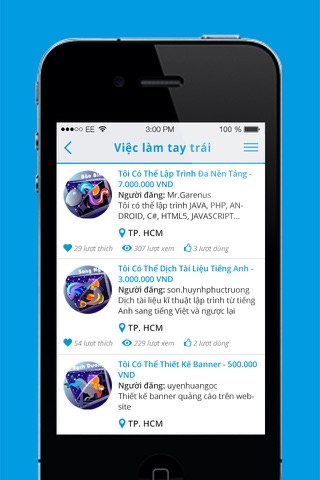 ViecLamTayTrai.vn screenshot 2