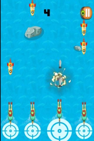 Battle Ship Aircraft Destroyer Pro - amazing water shooting arcade game screenshot 2