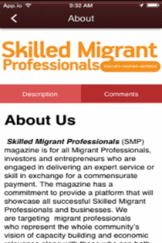 Skilled Migrants Professionals screenshot 2
