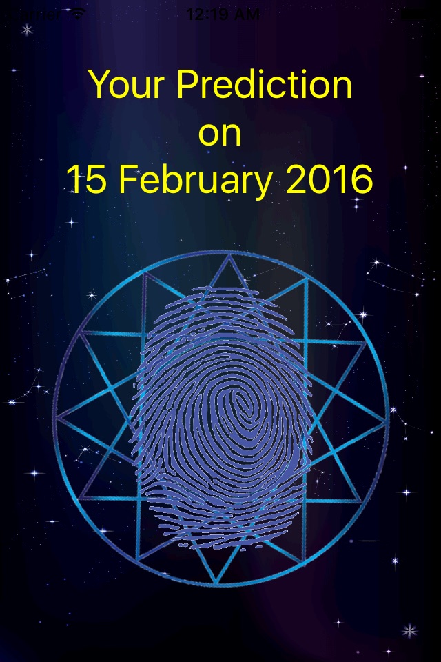 Daily Horoscope Fingerprint Scanner screenshot 3