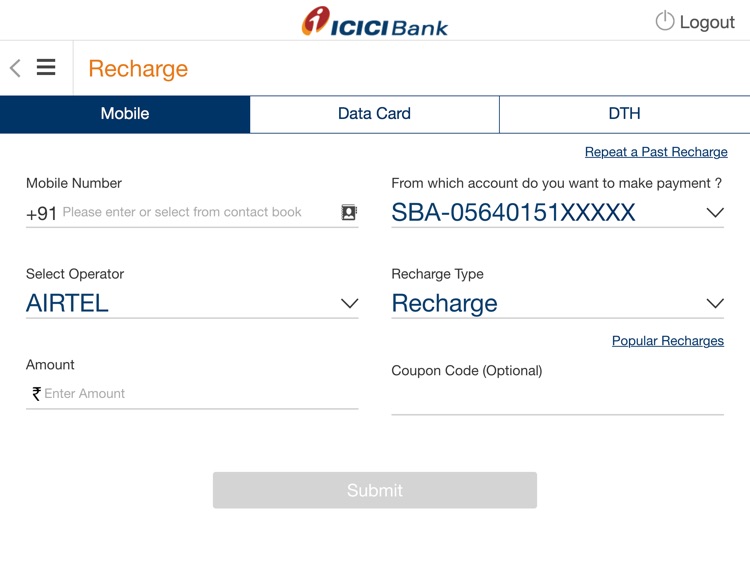 ICICI Bank iMobile screenshot-3
