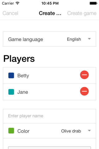 Word Game Score Keeper screenshot 4