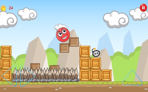 Super Red Ball 6 Run - Rolling Hero In Amazing World screenshot 3