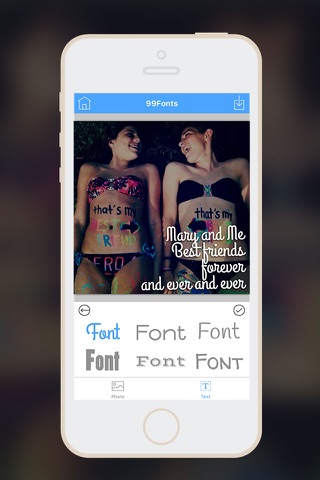 Free Text on Photo - 99 Fonts screenshot 4