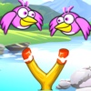 Slingshot Bird Sling Shooter:  A Fly Bubble Birdy Hunter Game