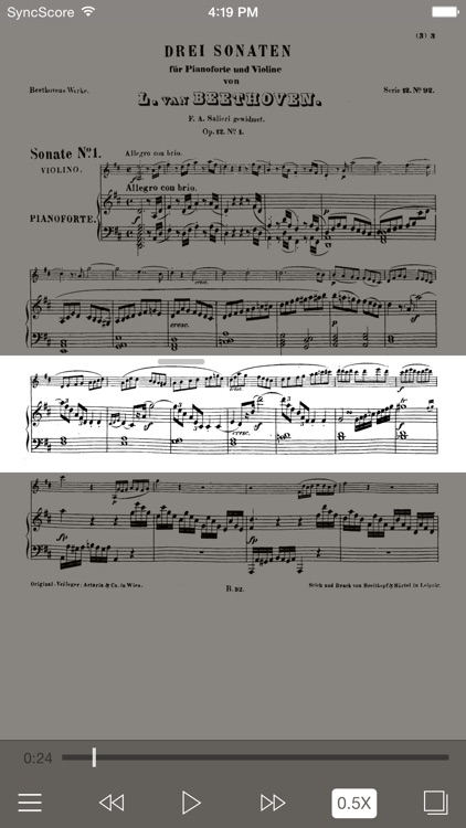 Beethoven Violin Sonatas - SyncScore
