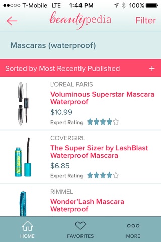 Beautypedia screenshot 3