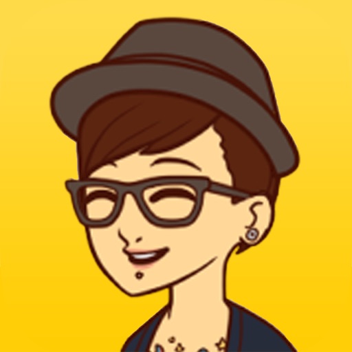 Hipster Girl icon