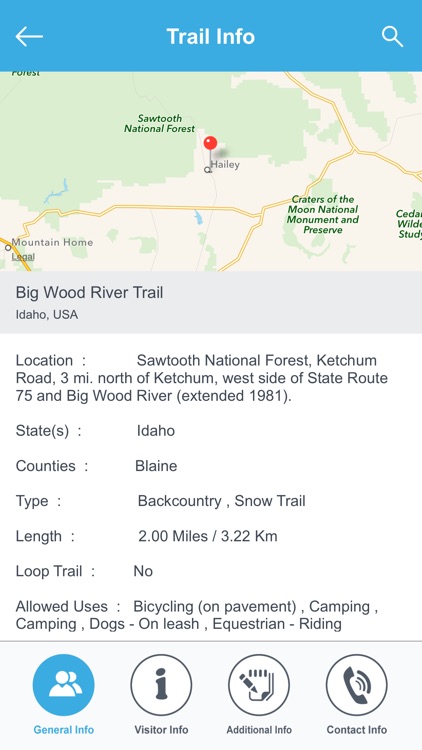 Idaho Recreation Trails