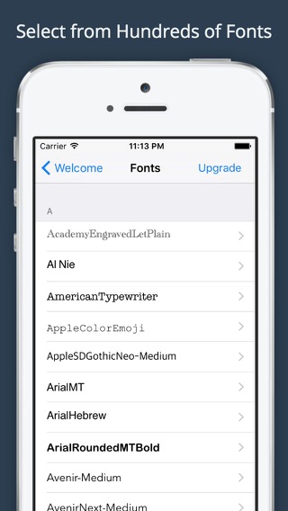Font Viewer Premium - The Typeface Font Book for Designers & Artistsのおすすめ画像1