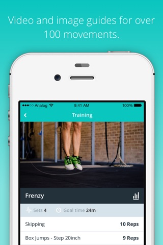 Analog functional fitness training screenshot 2