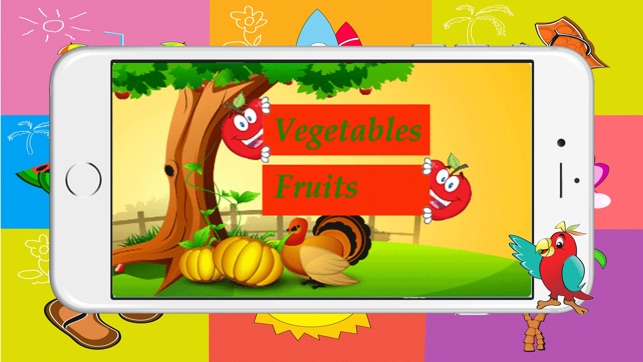 Match Vocabulary English Kids Free Learn Vegetable and Fruit(圖3)-速報App