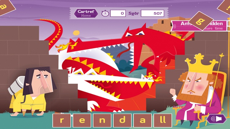 Dreigiau Dinas Emrys - Gêm Gymraeg i Ysgolion Uwchradd / Secondary Schools’ Welsh Language Game screenshot-3