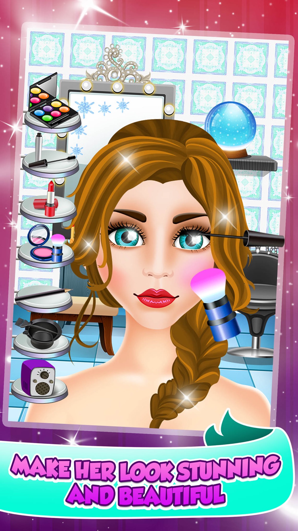 Princess Wedding Salon Spa Party - Face Paint Makeover, Dress Up, Makeup Beauty Games! hack tool