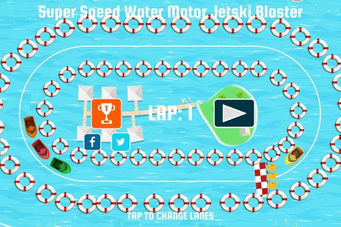 Super Speed Water Motor Jetski Blaster Pro - Best Free Racing Game screenshot 4