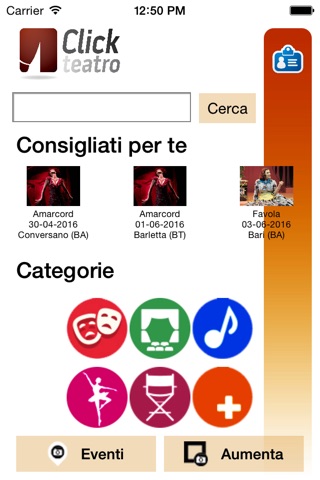 ClickTeatro screenshot 2