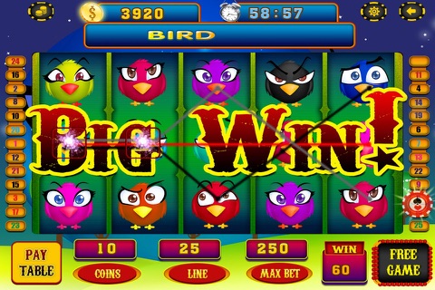 Slots Farm & Birds Casino Pop Game in Las Vegas Slot Machine Video Free screenshot 2