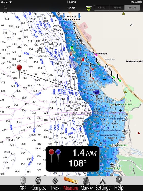 Hawaii GPS Nautical Charts Pro