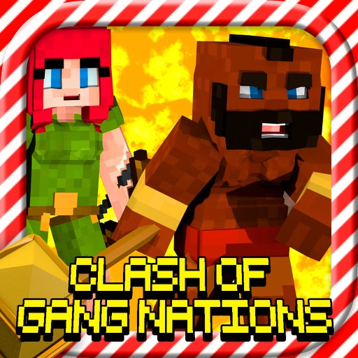 CLASH OF GANG NATIONS : Mini Game 3D Icon