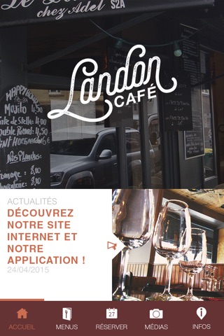 Le Landon Café - Restaurant Paris screenshot 2