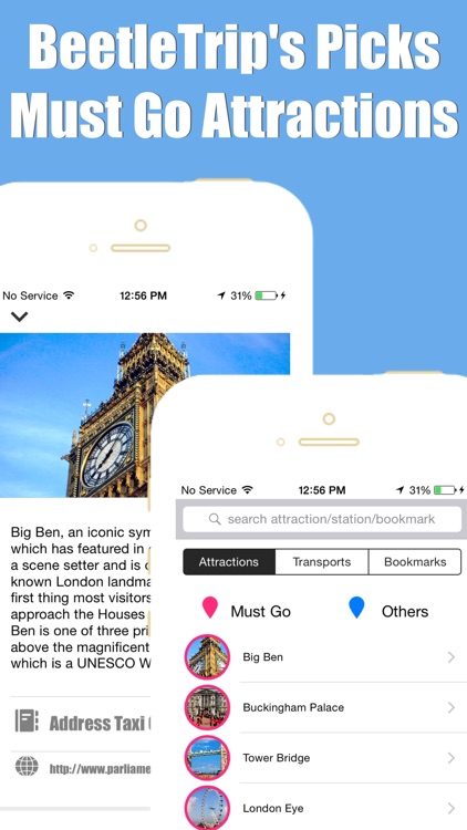London travel guide with offline map and tube metro transit by BeetleTrip screenshot-4