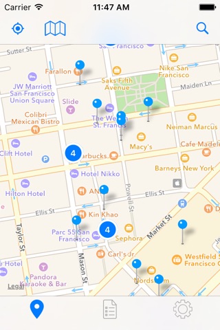 WiFi hotspot Map: connect to known free Wi-Fi screenshot 4