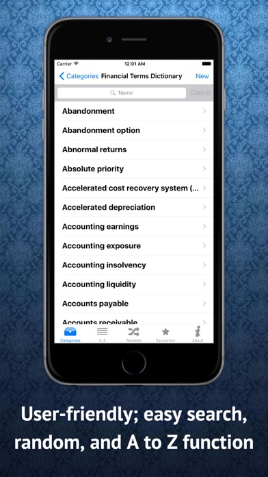 How to cancel & delete Financial Term Dictionary from iphone & ipad 2