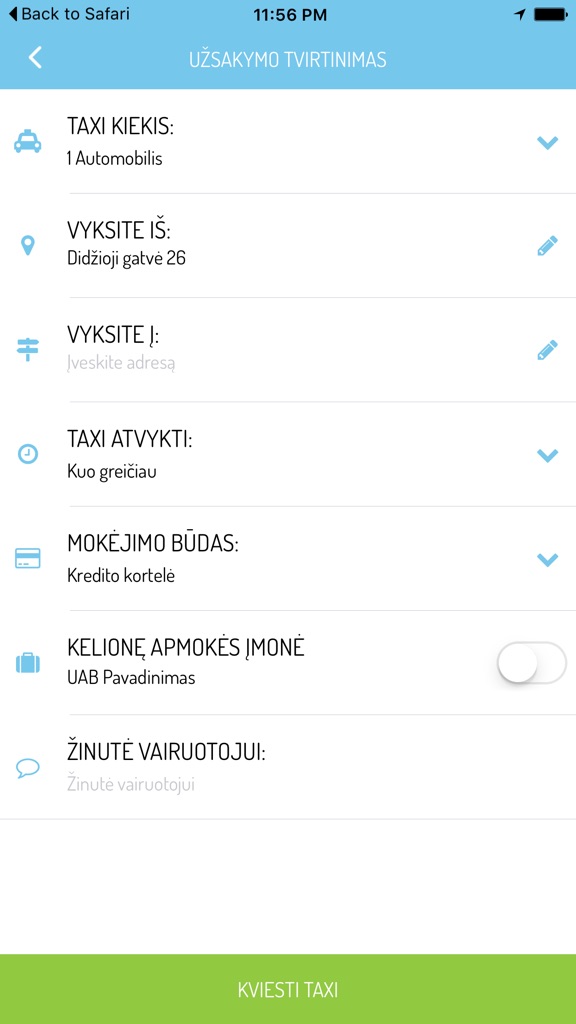 【图】Smart Taxi Lithuania(截图3)