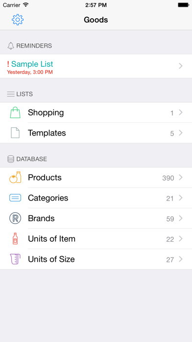 How to cancel & delete Goods: Grocery Shopping List Free from iphone & ipad 3