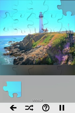 Beaches Puzzles Deluxe screenshot 2