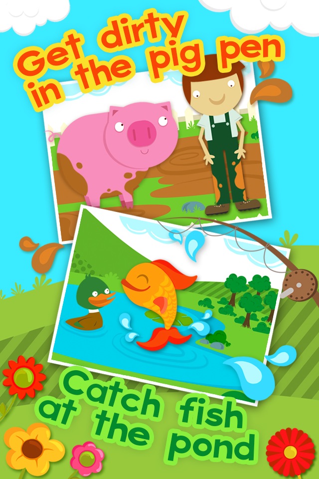 Farm Games Animal Games for Kids Puzzles for Kids screenshot 2