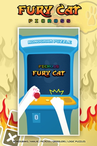 Fury Cat (Picross, Nonogram) screenshot 3