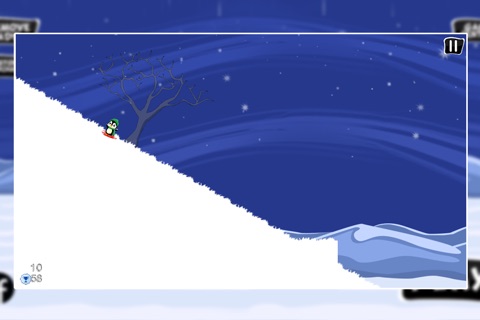 Penguin Winter Fun : The Snowboard Sport Crazy Cold Race - Free screenshot 4