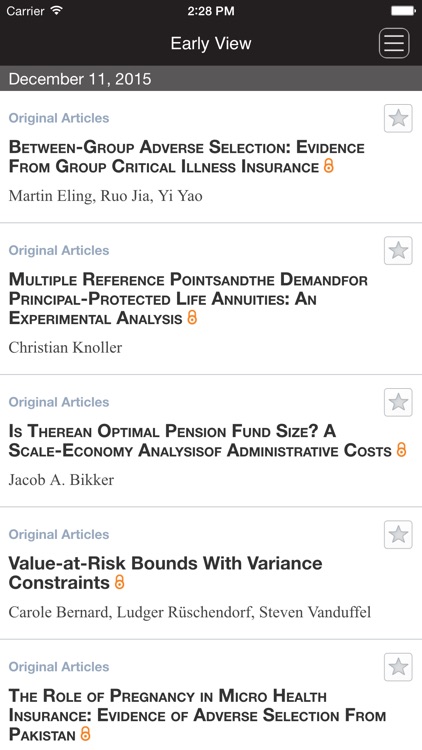 Journal of Risk and Insurance