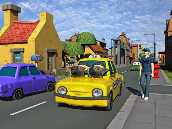 Talking Taxi Parking Simulator 3Dのおすすめ画像3