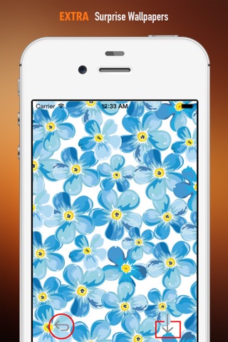 Floral Print Wallpapers HD: Personalise Quotes Backgrounds with Beautiful Patterns screenshot 3