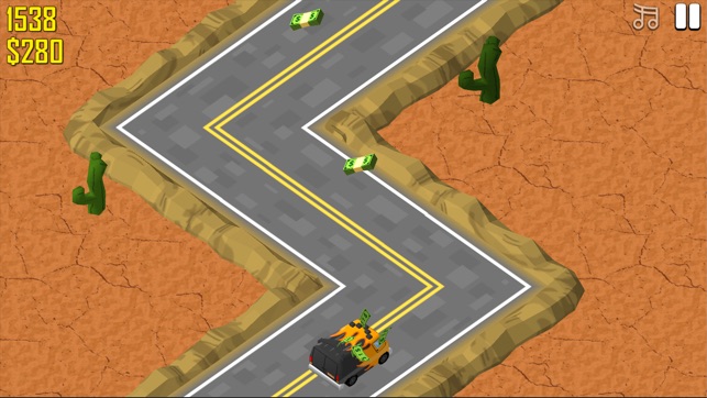 Pixel Van - Blocky Road Getaway(圖3)-速報App