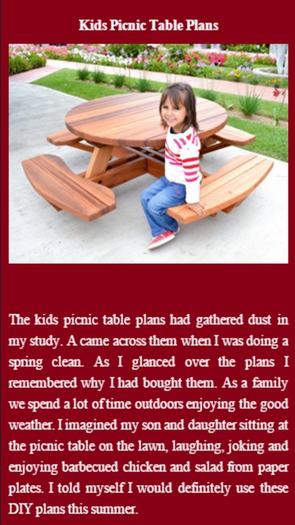 How To Build A Picnic Table