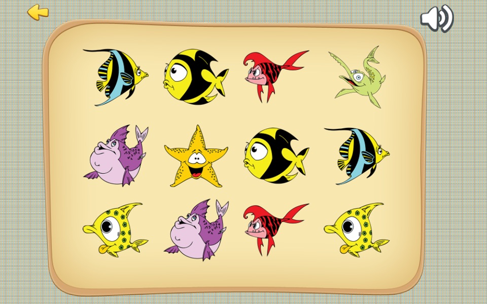 Fantasy Fish Underwater World Matching Cards screenshot 2