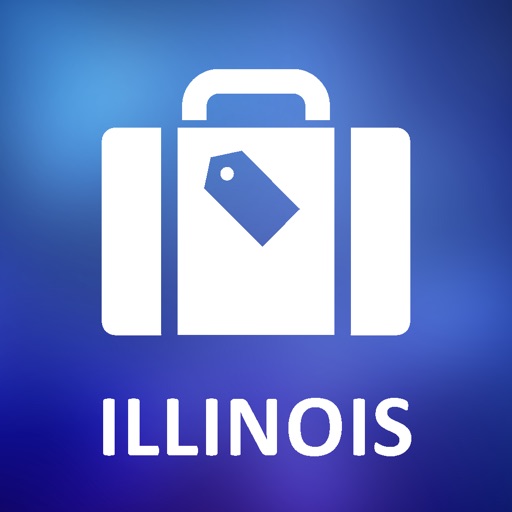 Illinois, USA Detailed Offline Map icon