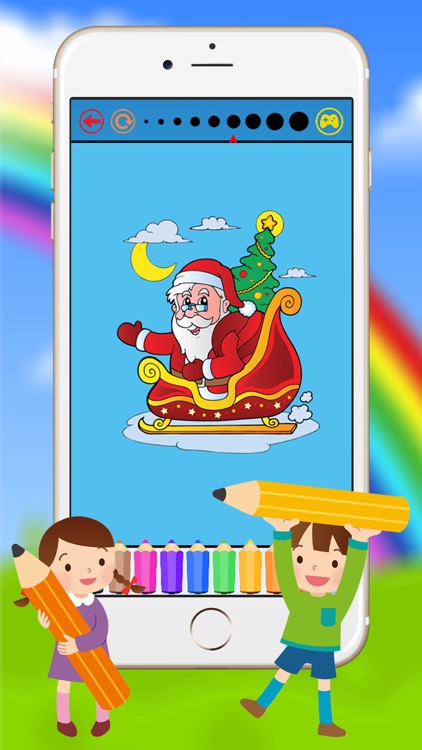 Christmas & Santacros Coloring Book for Kids screenshot-4