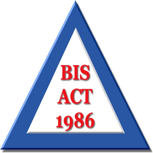 The Bureau Of Indian Standards Act 1986 icon