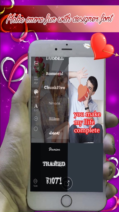 How to cancel & delete Photo Studio Writer - Put Valentine Love Text on Pictures from iphone & ipad 2