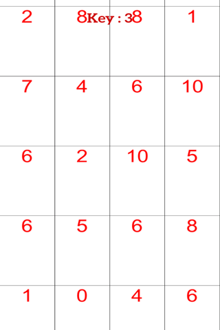 White Piano Number Tiles:Don't Tap Math Even Keyboard Tile screenshot 3