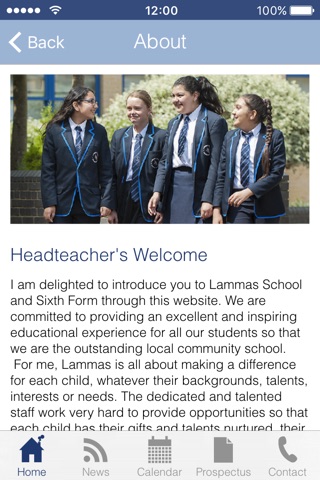 Lammas School & Sixth Form screenshot 2
