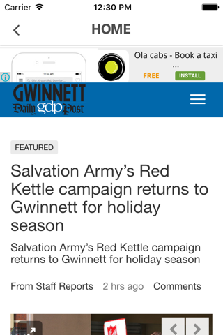Gwinnett County News: screenshot 2