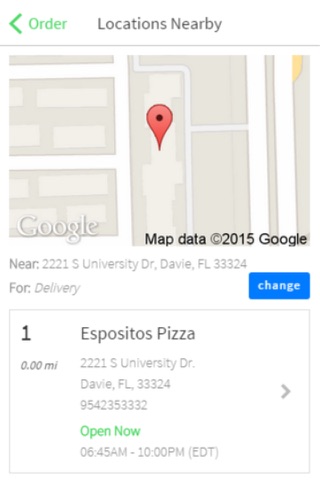 Esposito's Pizza screenshot 2